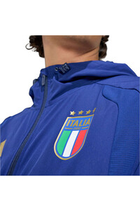 adidas sudadera entrenamiento fútbol CORTAVIENTOS ITALIA TIRO TRAVEL vista detalle