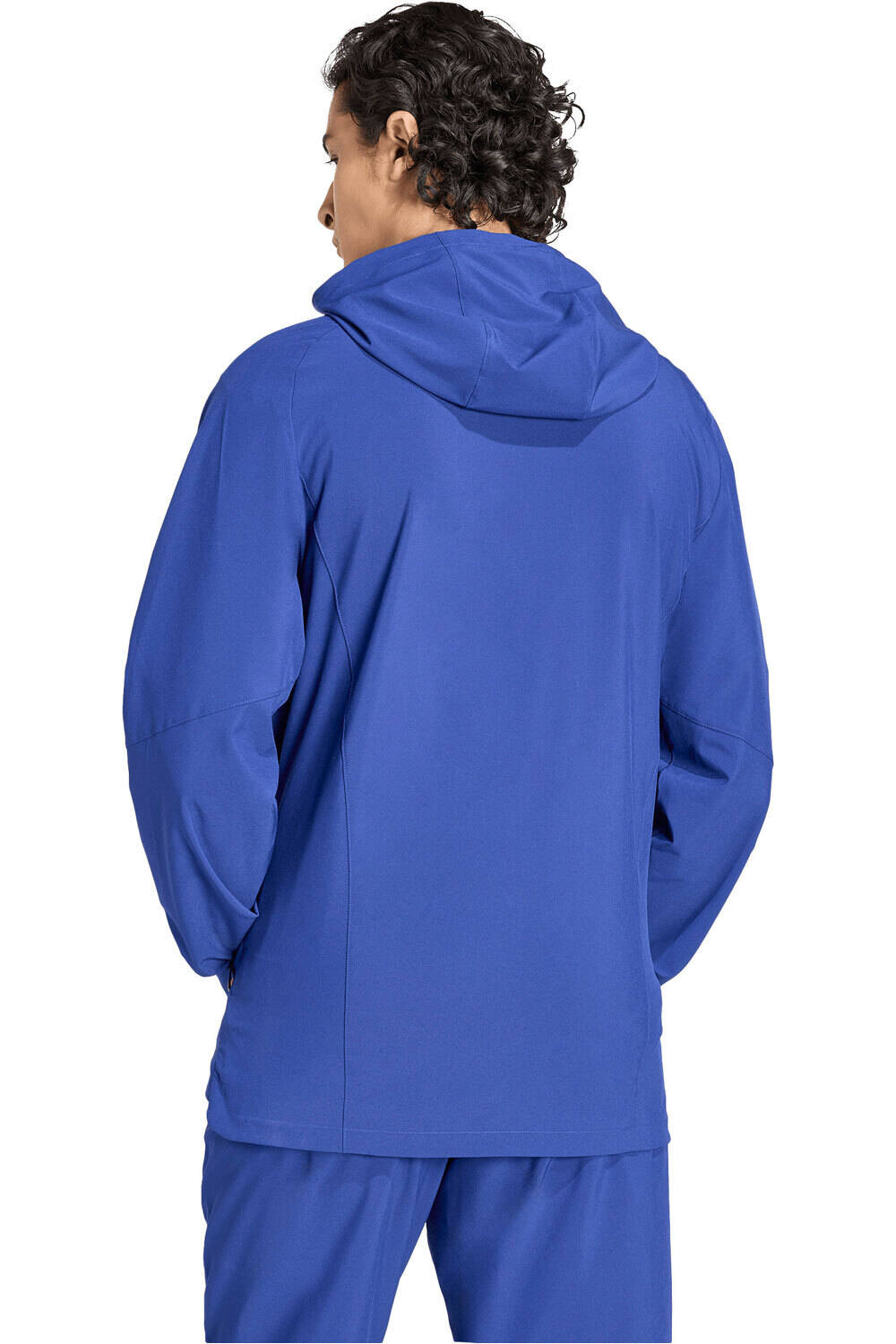 adidas sudadera entrenamiento fútbol CORTAVIENTOS ITALIA TIRO TRAVEL vista trasera