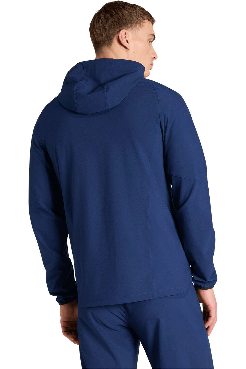 adidas sudadera entrenamiento fútbol CORTAVIENTOS SUECIA TIRO TECH vista trasera