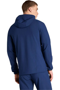 adidas sudadera entrenamiento fútbol CORTAVIENTOS SUECIA TIRO TECH vista trasera