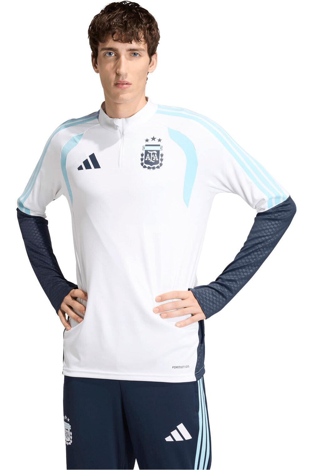 adidas sudadera entrenamiento fútbol ENTRENAMIENTO ARGENTINA 26 TIRO vista frontal