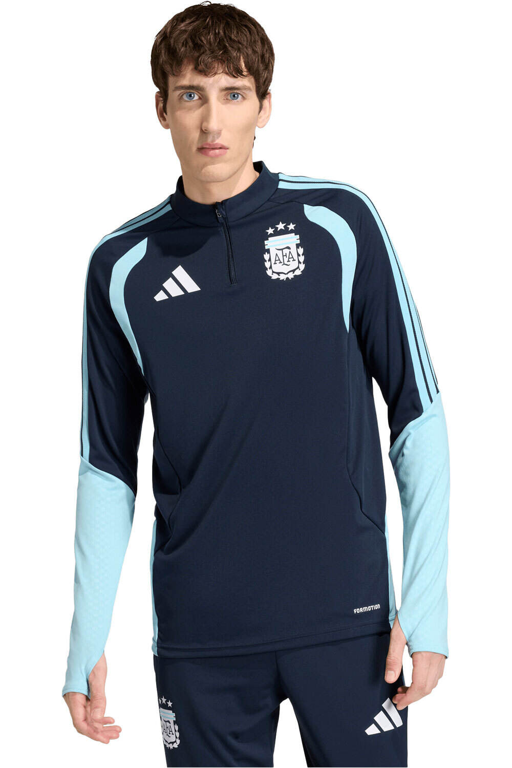 adidas sudadera entrenamiento fútbol ENTRENAMIENTO ARGENTINA 26 TIRO vista frontal