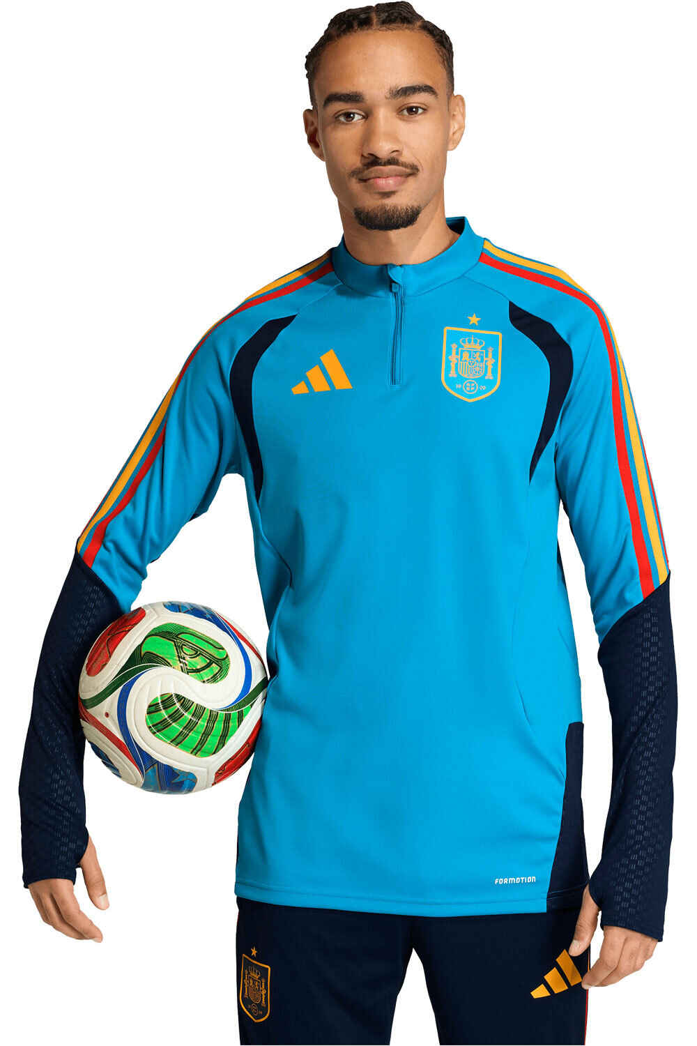 adidas sudadera entrenamiento fútbol ENTRENAMIENTO TIRO ESPAA 26 vista frontal