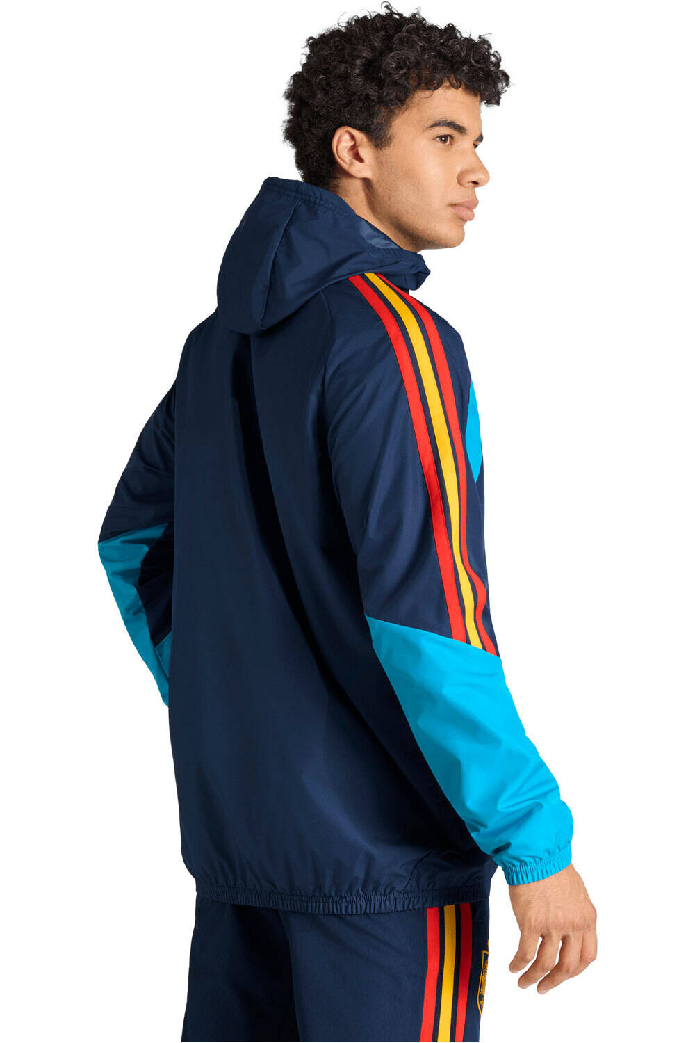 adidas sudadera entrenamiento fútbol ESPAA 26 TIRO ALL WEATHER vista trasera