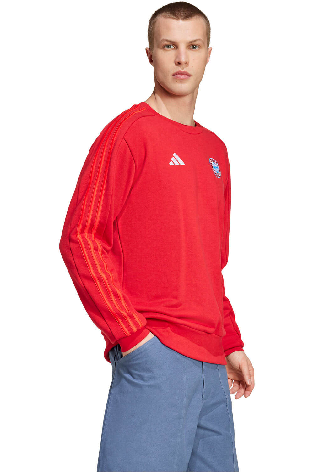 adidas sudadera entrenamiento fútbol FC BAYERN DNA vista detalle