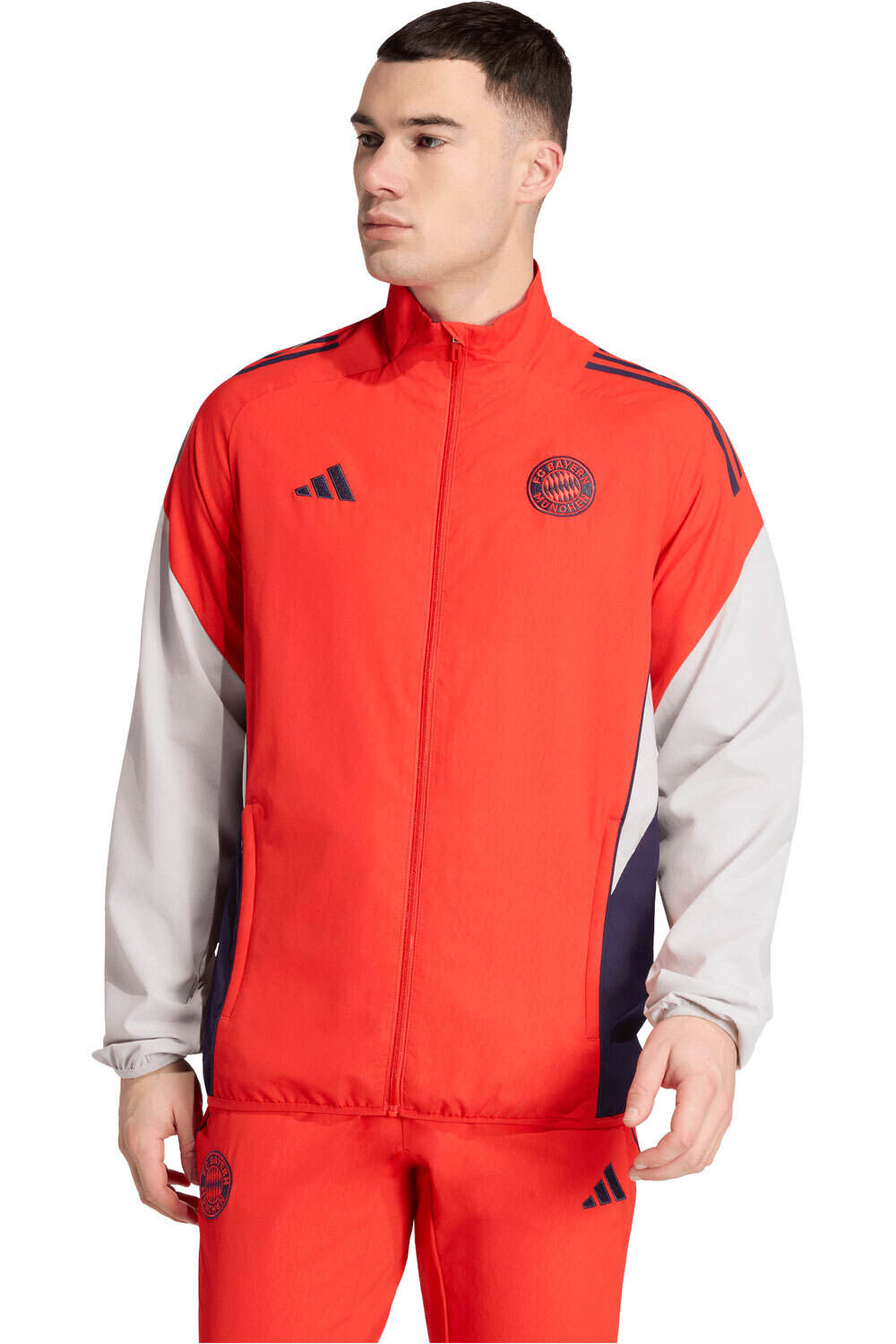 adidas sudadera entrenamiento fútbol FC BAYERN TIRO 25 COMPETITION vista frontal