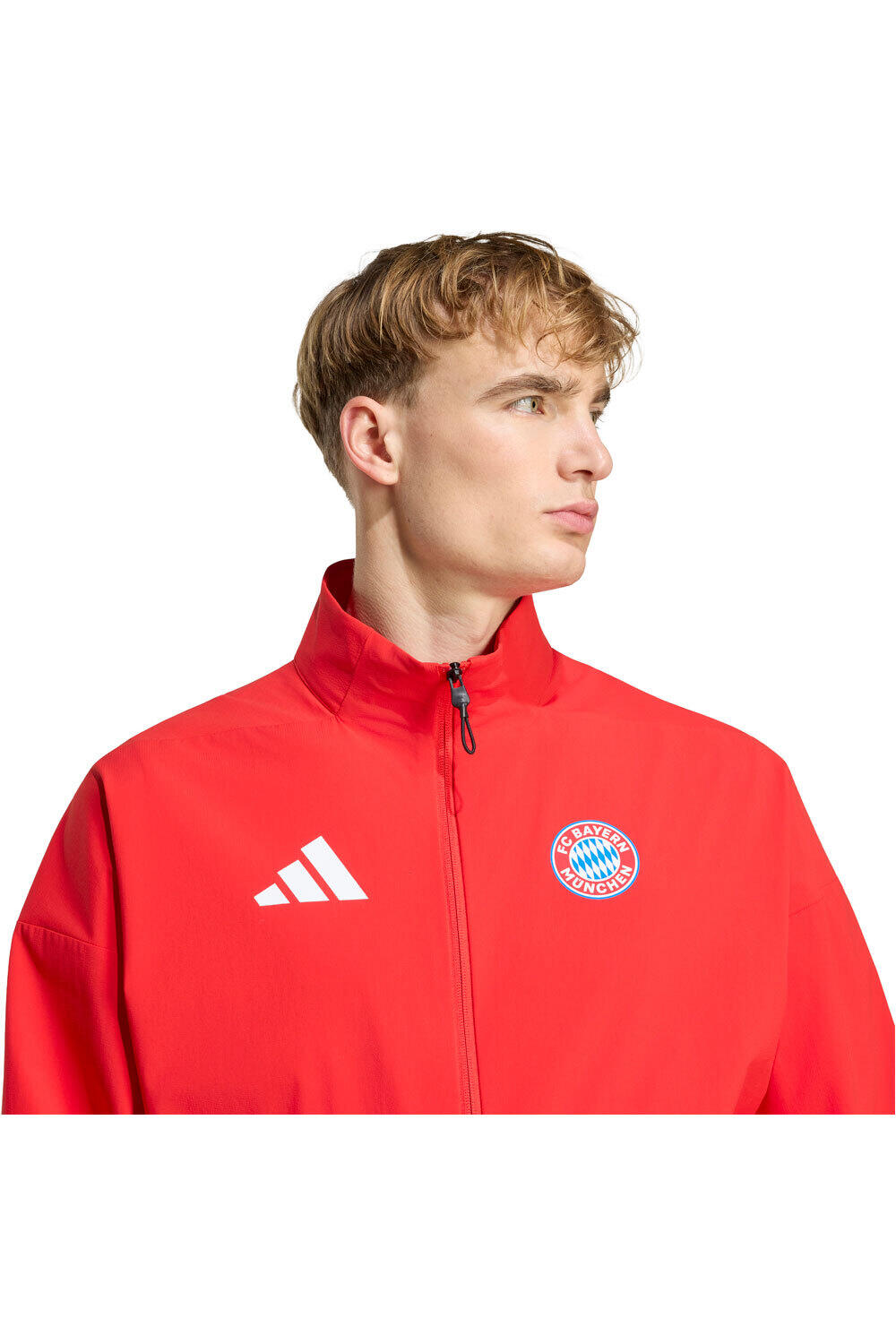 adidas sudadera entrenamiento fútbol FC BAYERN Z.N.E. ANTHEM vista detalle