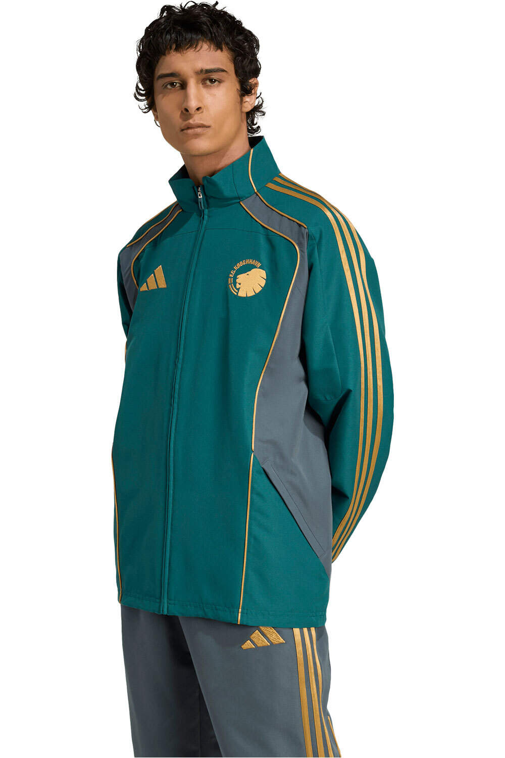 adidas sudadera entrenamiento fútbol FC COPENHAGEN UBP vista frontal