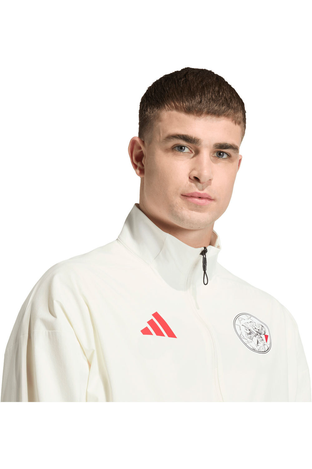 adidas sudadera entrenamiento fútbol HIMNO AJAX Z.N.E. vista detalle