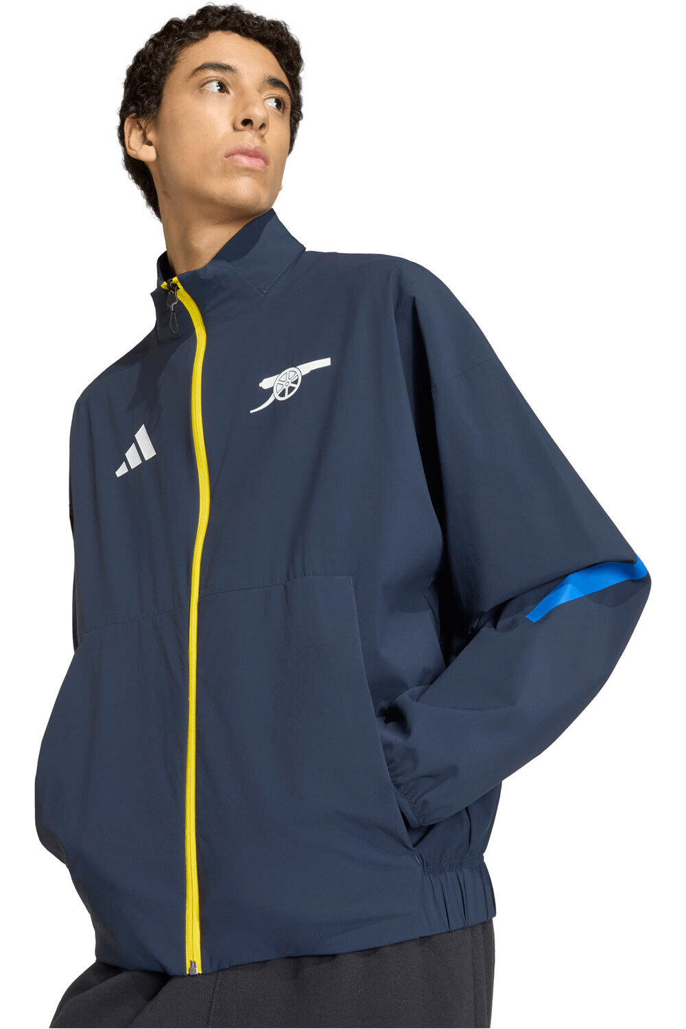 adidas sudadera entrenamiento fútbol HIMNO ARSENAL FC Z.N.E. vista detalle