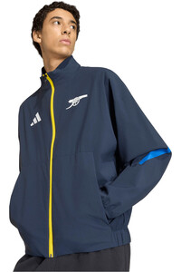 adidas sudadera entrenamiento fútbol HIMNO ARSENAL FC Z.N.E. vista detalle