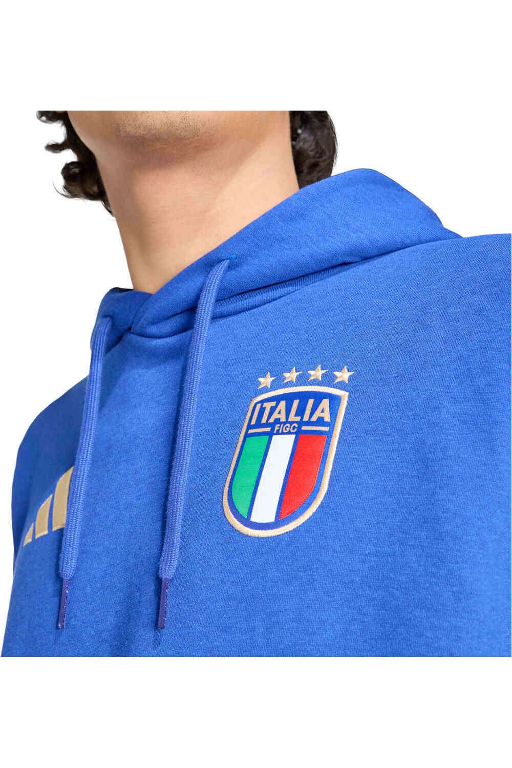 adidas sudadera entrenamiento fútbol ITALIA DNA vista detalle