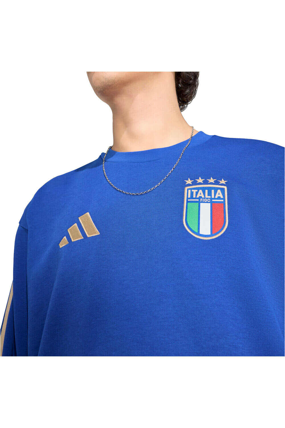 adidas sudadera entrenamiento fútbol ITALIA DNA vista detalle