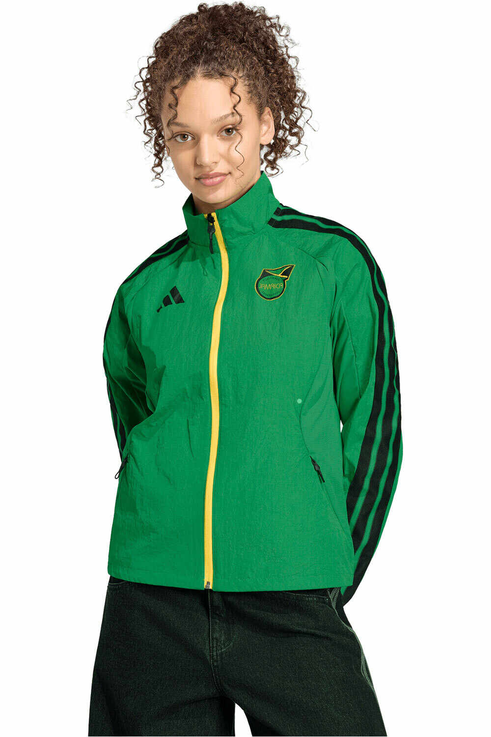 adidas sudadera entrenamiento fútbol JAMAICA 26 vista frontal