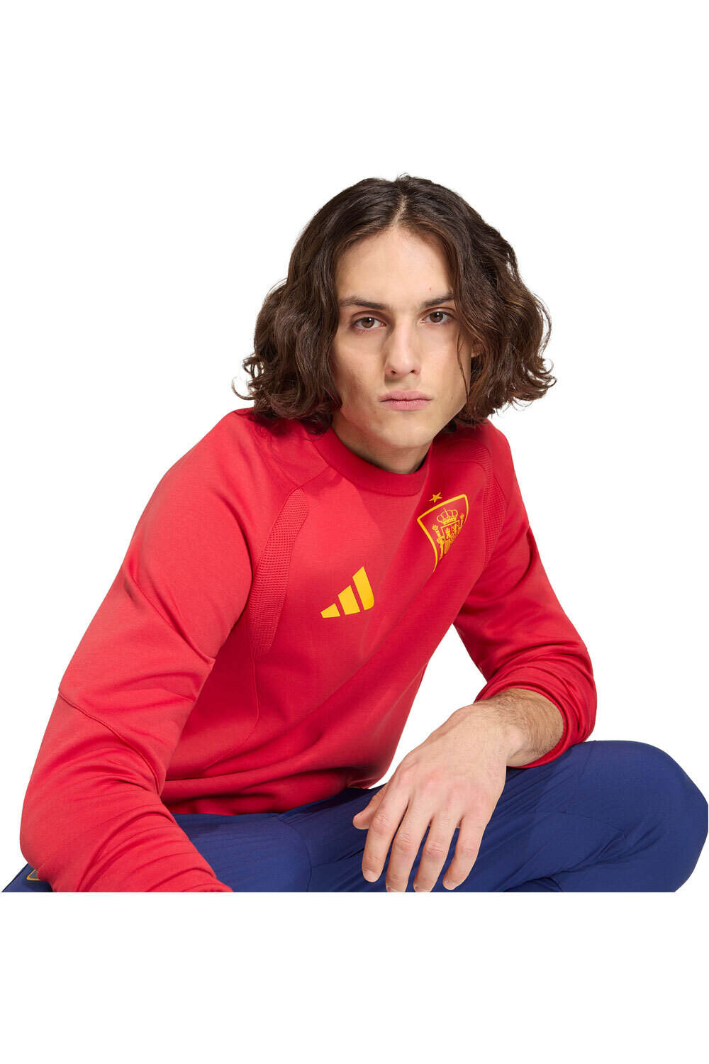 adidas sudadera entrenamiento fútbol JERSEY ESPAA TIRO TRAVEL vista detalle