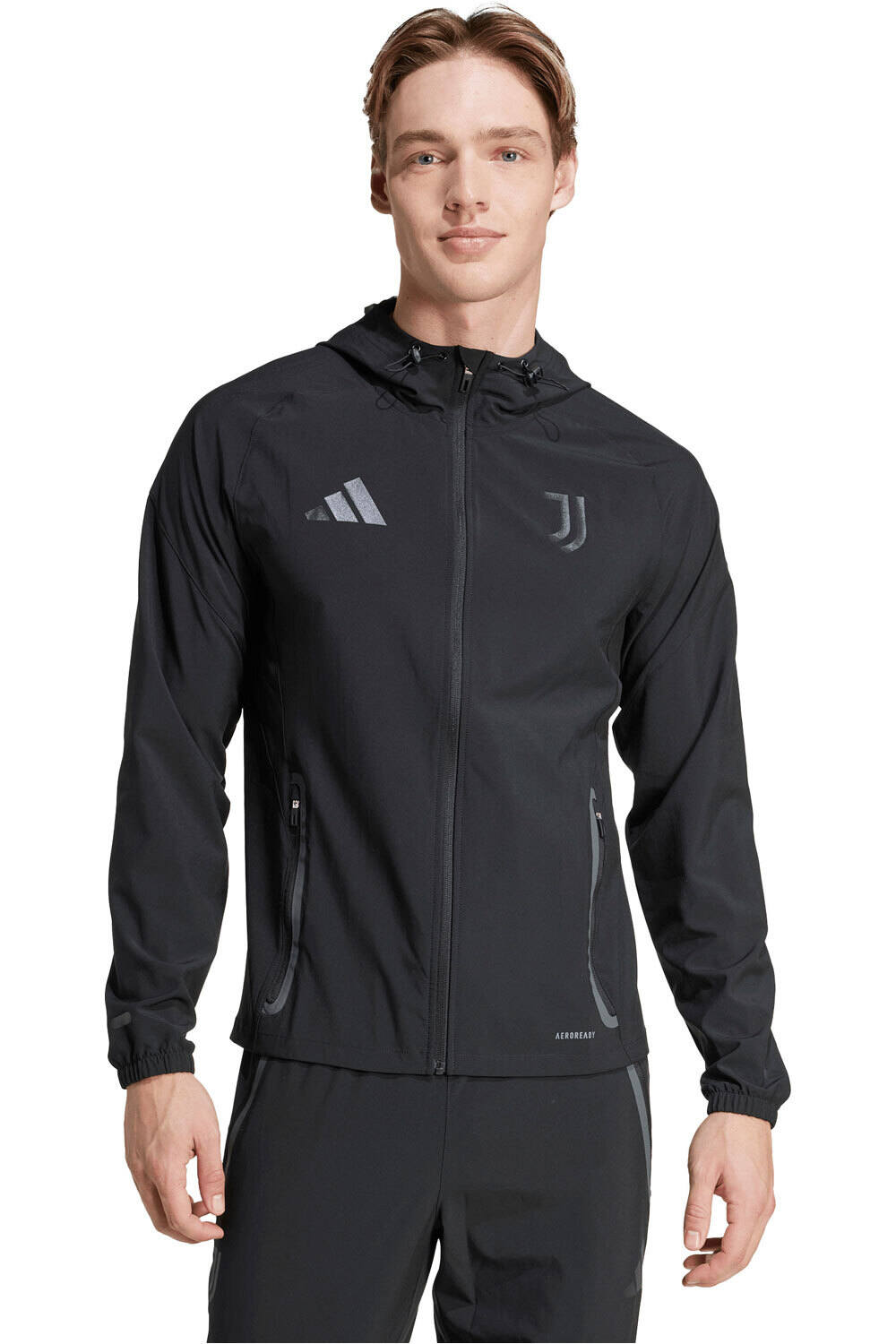 adidas sudadera entrenamiento fútbol JUVENTUS 26 C VT J vista frontal