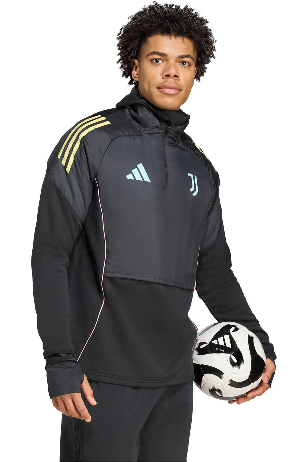 adidas sudadera entrenamiento fútbol JUVENTUS 26 WIN TOP vista detalle