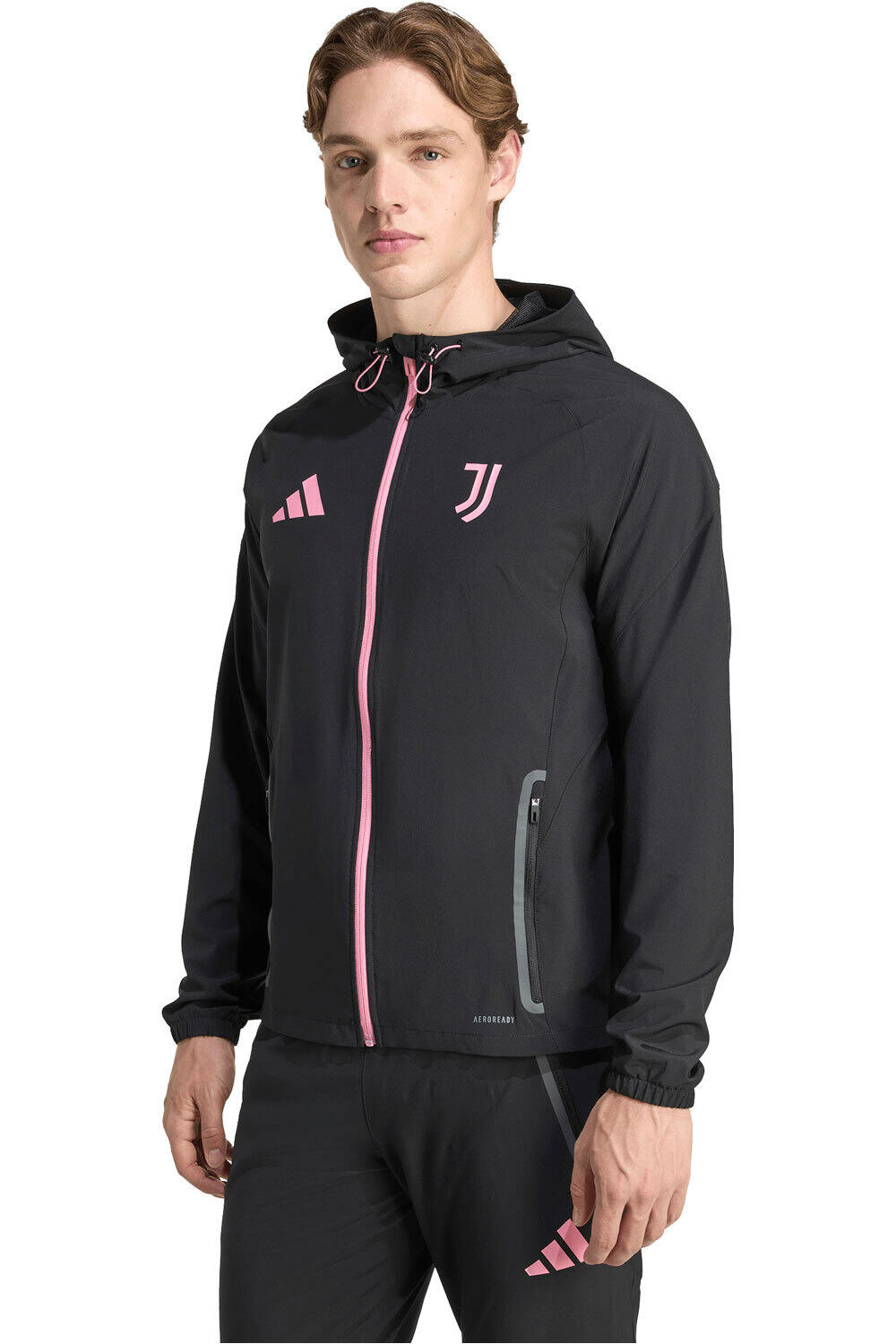 adidas sudadera entrenamiento fútbol JUVENTUS TIRO 25 COMPETITION vista frontal