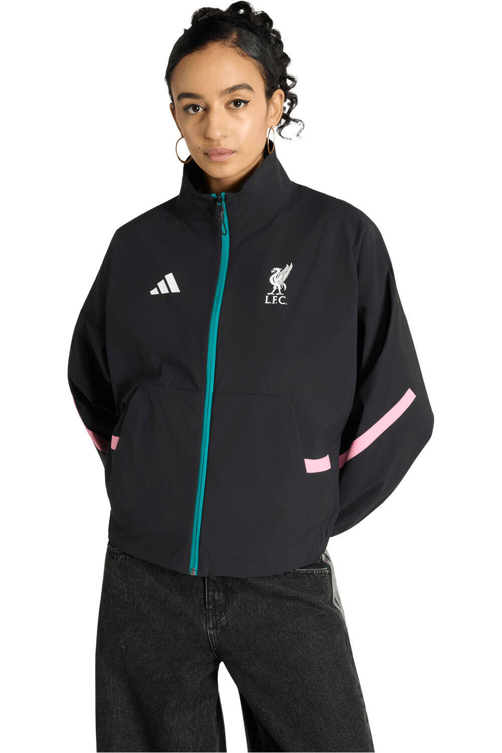 adidas sudadera entrenamiento fútbol LIVERPOOL 26 FC Z.N.E. vista frontal