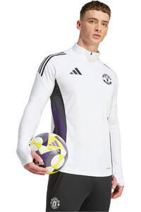 adidas sudadera entrenamiento fútbol MANCHESTER UNITED 25/26 COMPETITION vista detalle