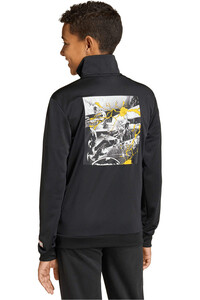 adidas sudadera entrenamiento fútbol niño ADIDAS REAL MADRID AVENGERS vista trasera