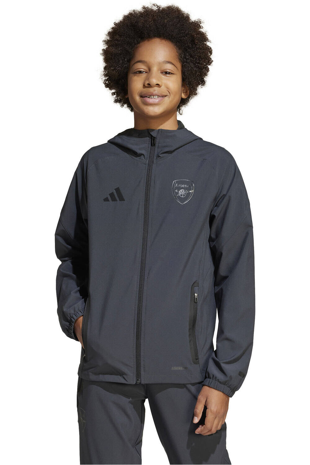adidas sudadera entrenamiento fútbol niño AFC C VT JY vista frontal