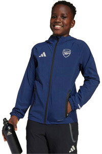 adidas sudadera entrenamiento fútbol niño ARSENAL 26 C VT J Y vista detalle