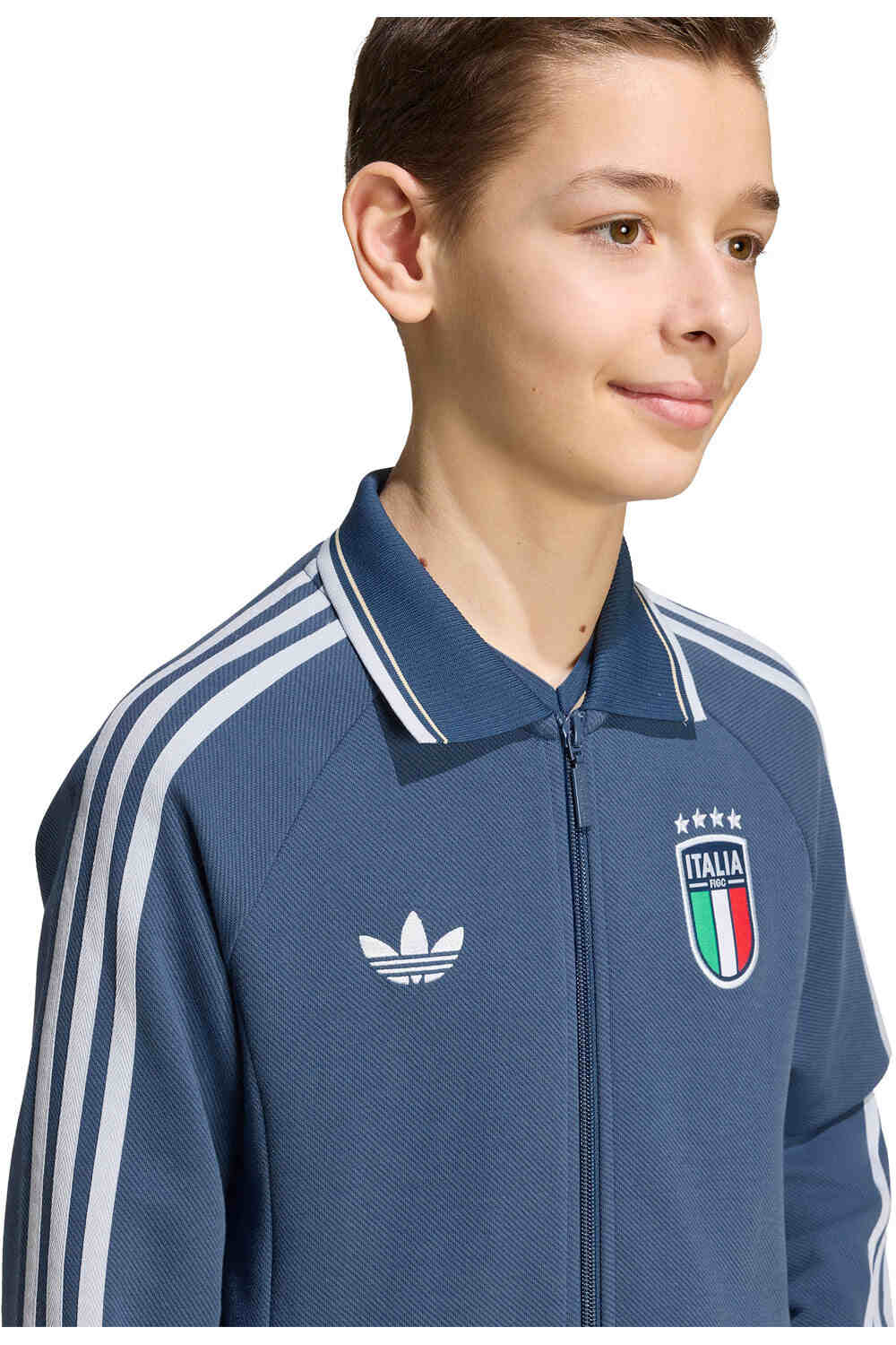 adidas sudadera entrenamiento fútbol niño HIMNO SEGUNDA EQUIPACIN ITALIA vista detalle