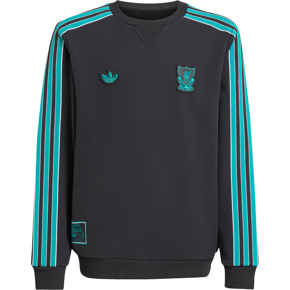 adidas sudadera entrenamiento fútbol niño LIVERPOOL FC TERRACE ICONS vista detalle