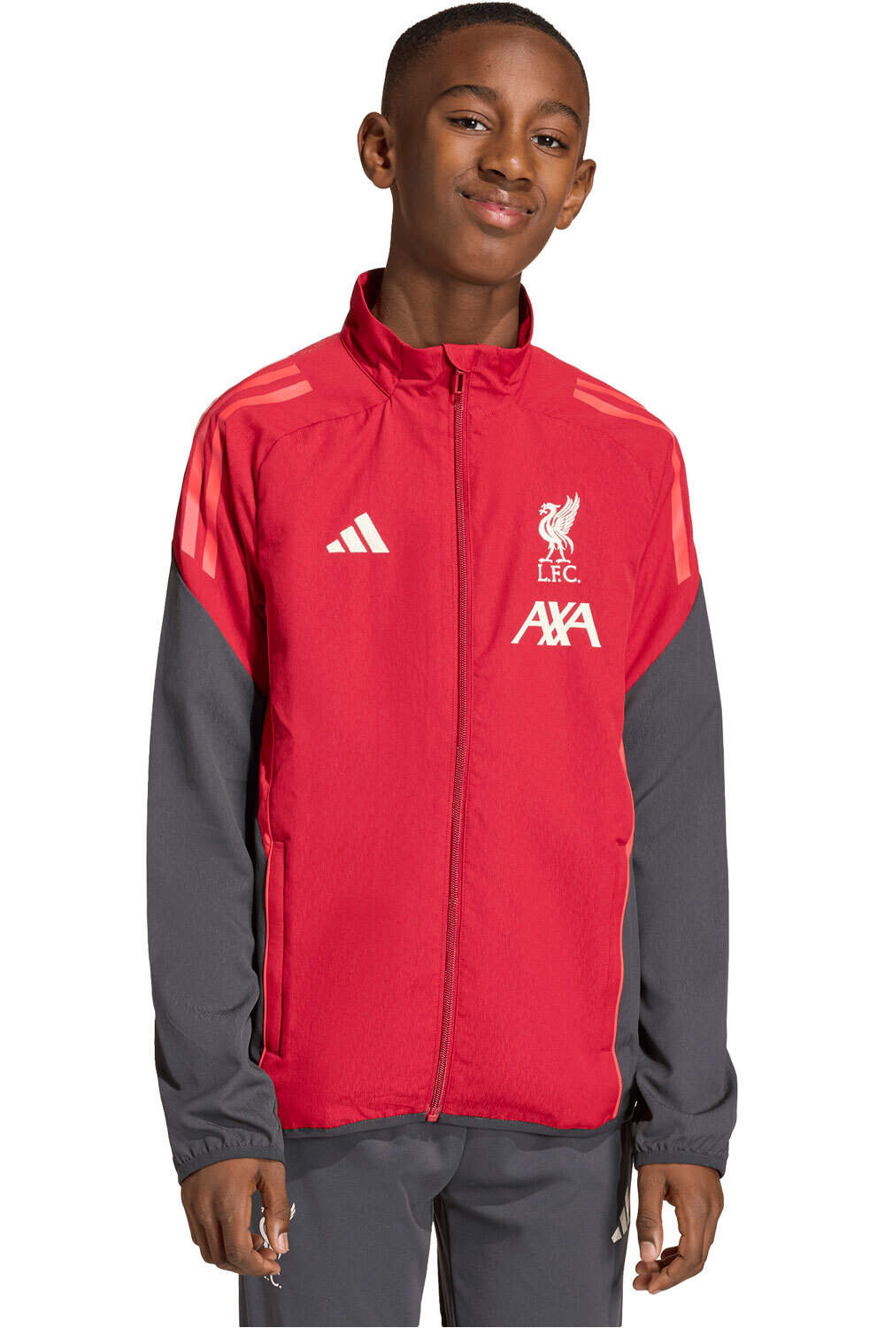 adidas sudadera entrenamiento fútbol niño LIVERPOOL FC TIRO 25 COMPETITION vista frontal