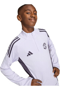 adidas sudadera entrenamiento fútbol niño MANCHESTER U TIRO 25 COMPET vista detalle