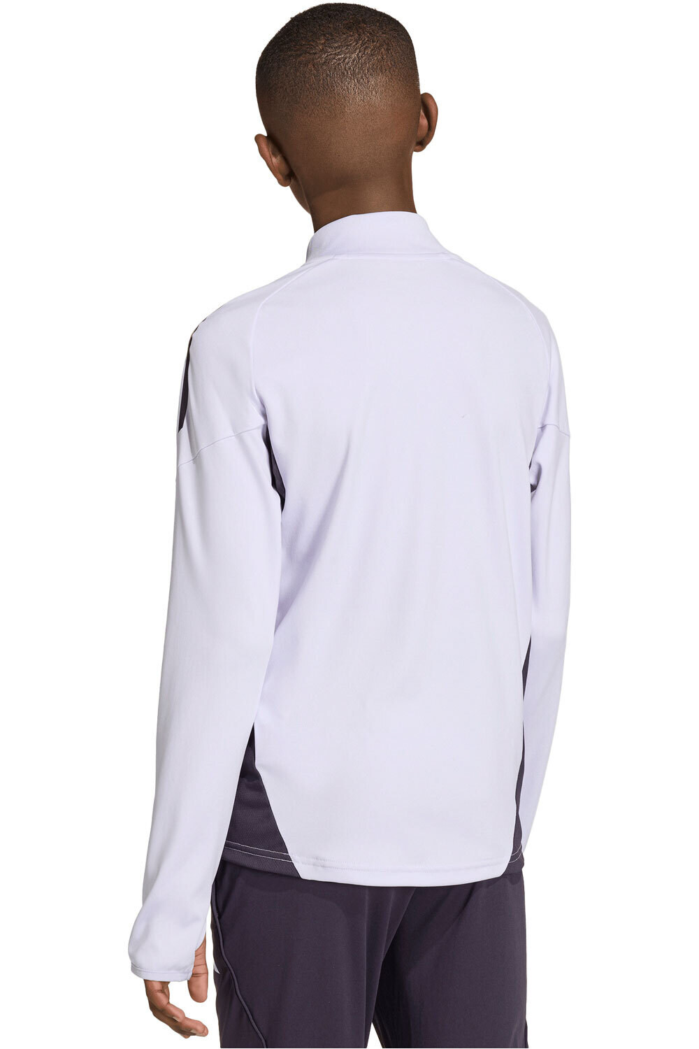 adidas sudadera entrenamiento fútbol niño MANCHESTER U TIRO 25 COMPET vista trasera