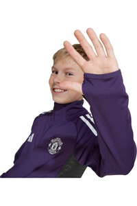 adidas sudadera entrenamiento fútbol niño MANCHESTER UNITED 25/26 COMPETITION vista detalle