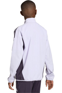 adidas sudadera entrenamiento fútbol niño MANCHESTER UNITED TIRO 25 COMPETITION vista trasera