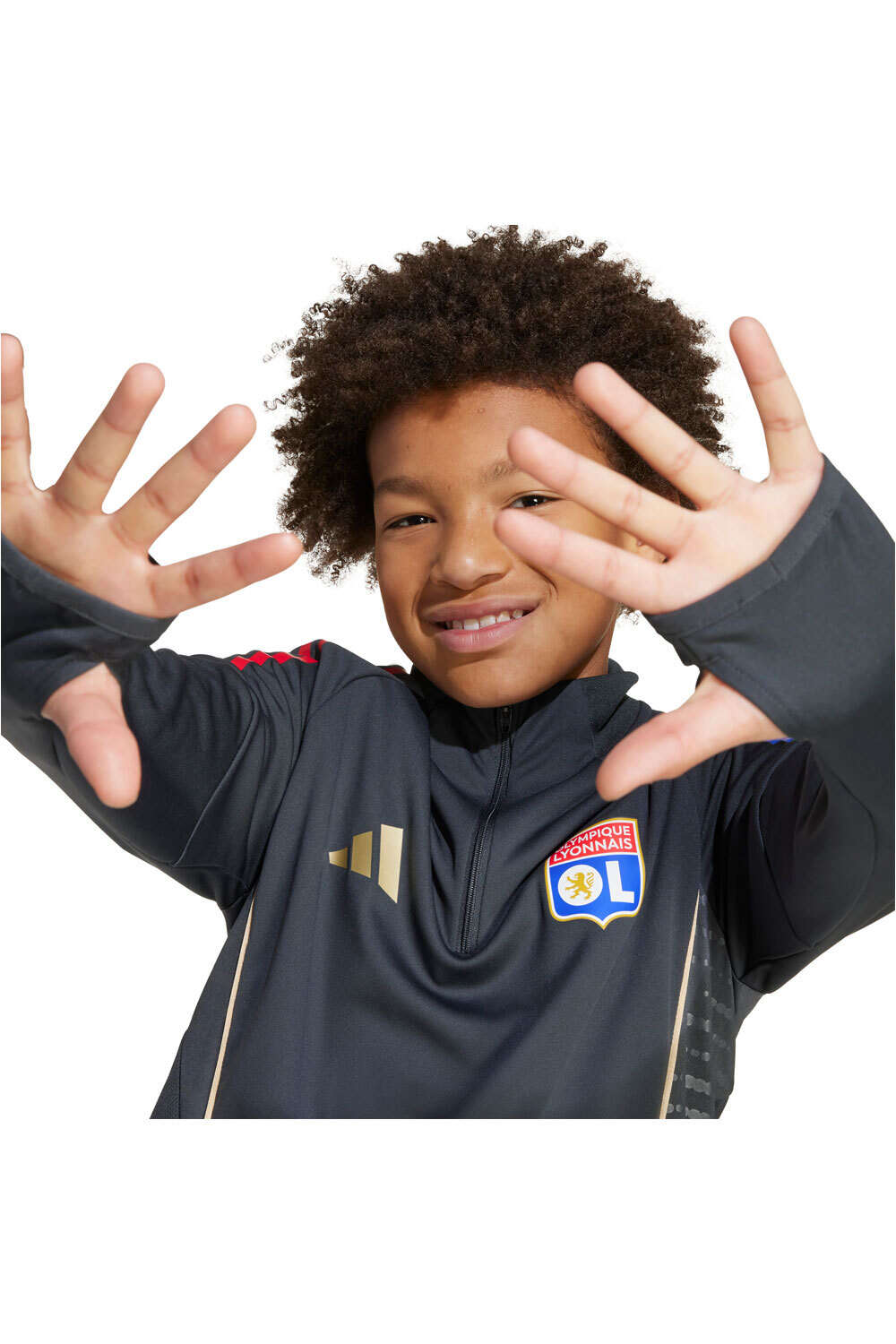 adidas sudadera entrenamiento fútbol niño OLYMPIQUE DE LYON TIRO25 03