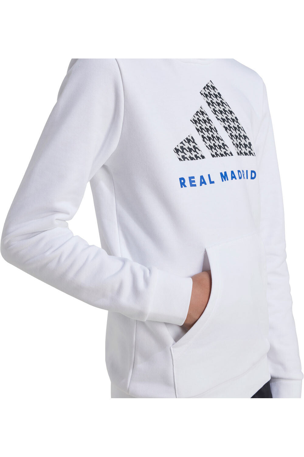 adidas sudadera entrenamiento fútbol niño REAL MADRID KIDS vista detalle