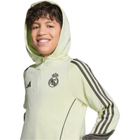 adidas sudadera entrenamiento fútbol niño R.MADRID 25 HOODY Y AMVE 03