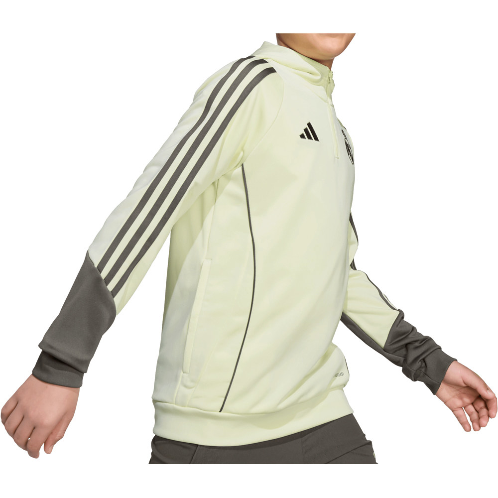adidas sudadera entrenamiento fútbol niño R.MADRID 25 HOODY Y AMVE vista detalle