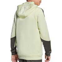 adidas sudadera entrenamiento fútbol niño R.MADRID 25 HOODY Y AMVE vista trasera