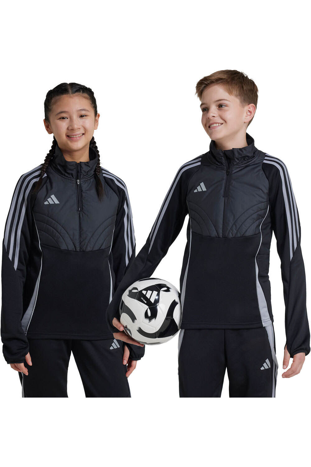 adidas sudadera entrenamiento fútbol niño TIRO24 WINTERIZED vista frontal