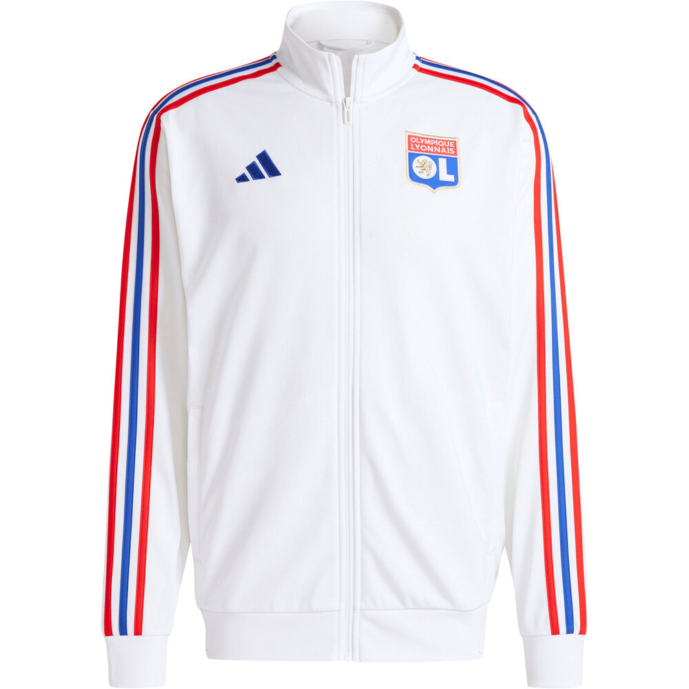 adidas sudadera entrenamiento fútbol OLYMPIQUE DE LYON DNA TRACK 04