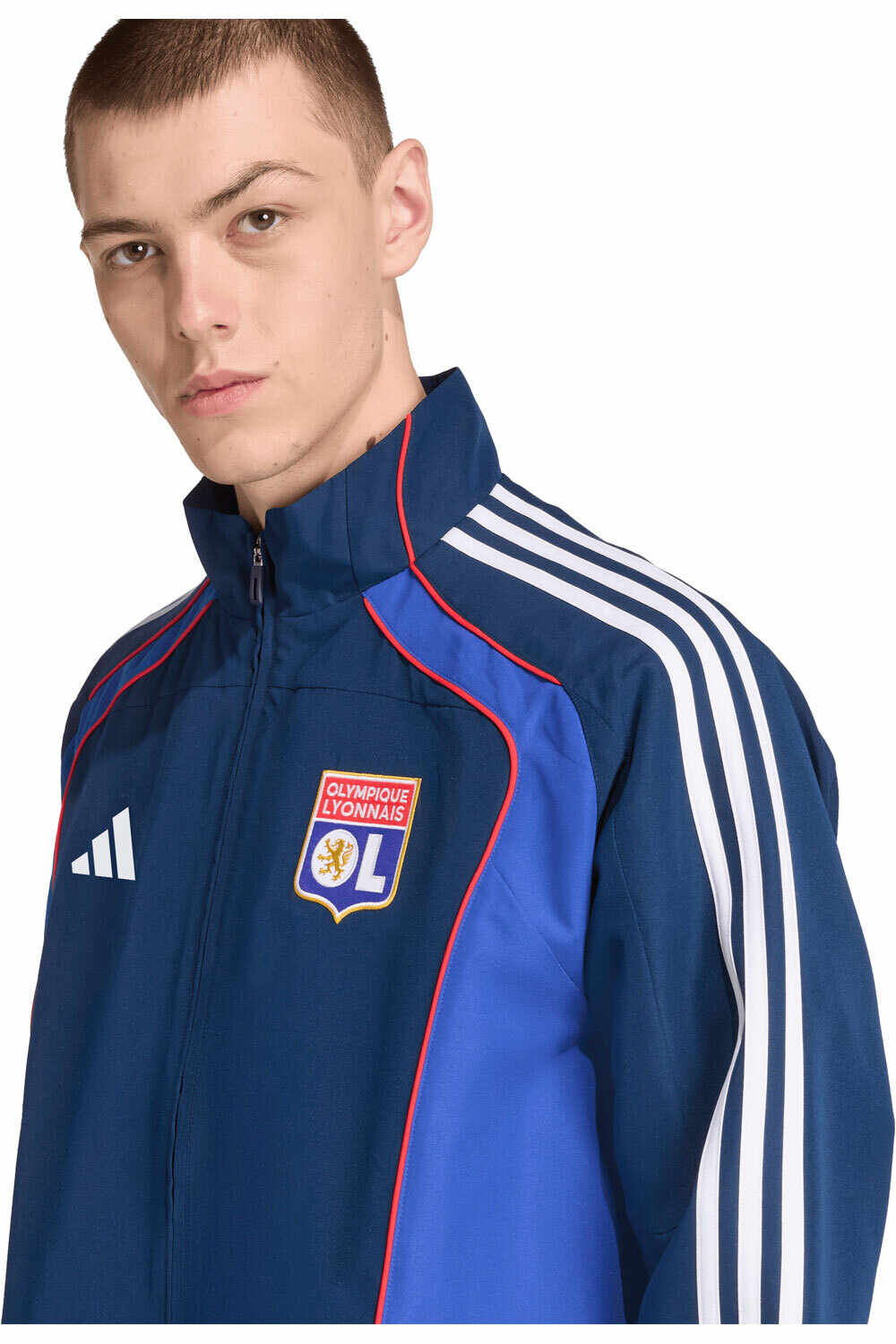 adidas sudadera entrenamiento fútbol OLYMPIQUE DE LYON UBP vista detalle