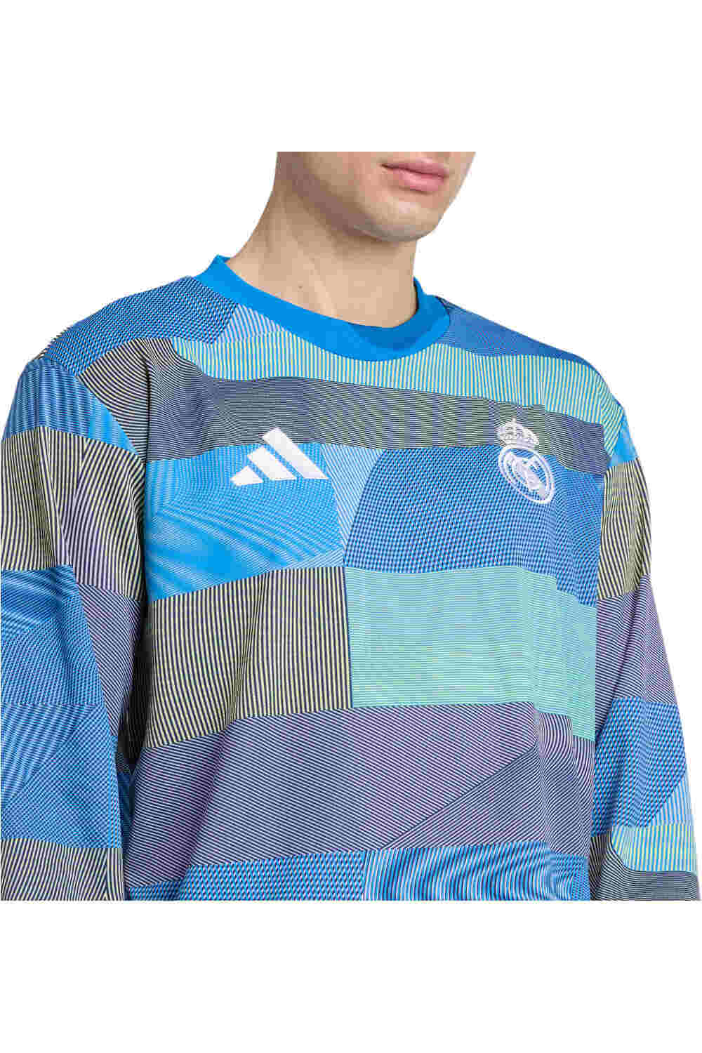 adidas sudadera entrenamiento fútbol REAL MADRID 25/26 PRE-MATCH 03