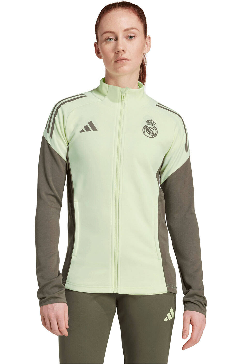 adidas sudadera entrenamiento fútbol REAL MADRID 25/26 TIRO24 vista frontal