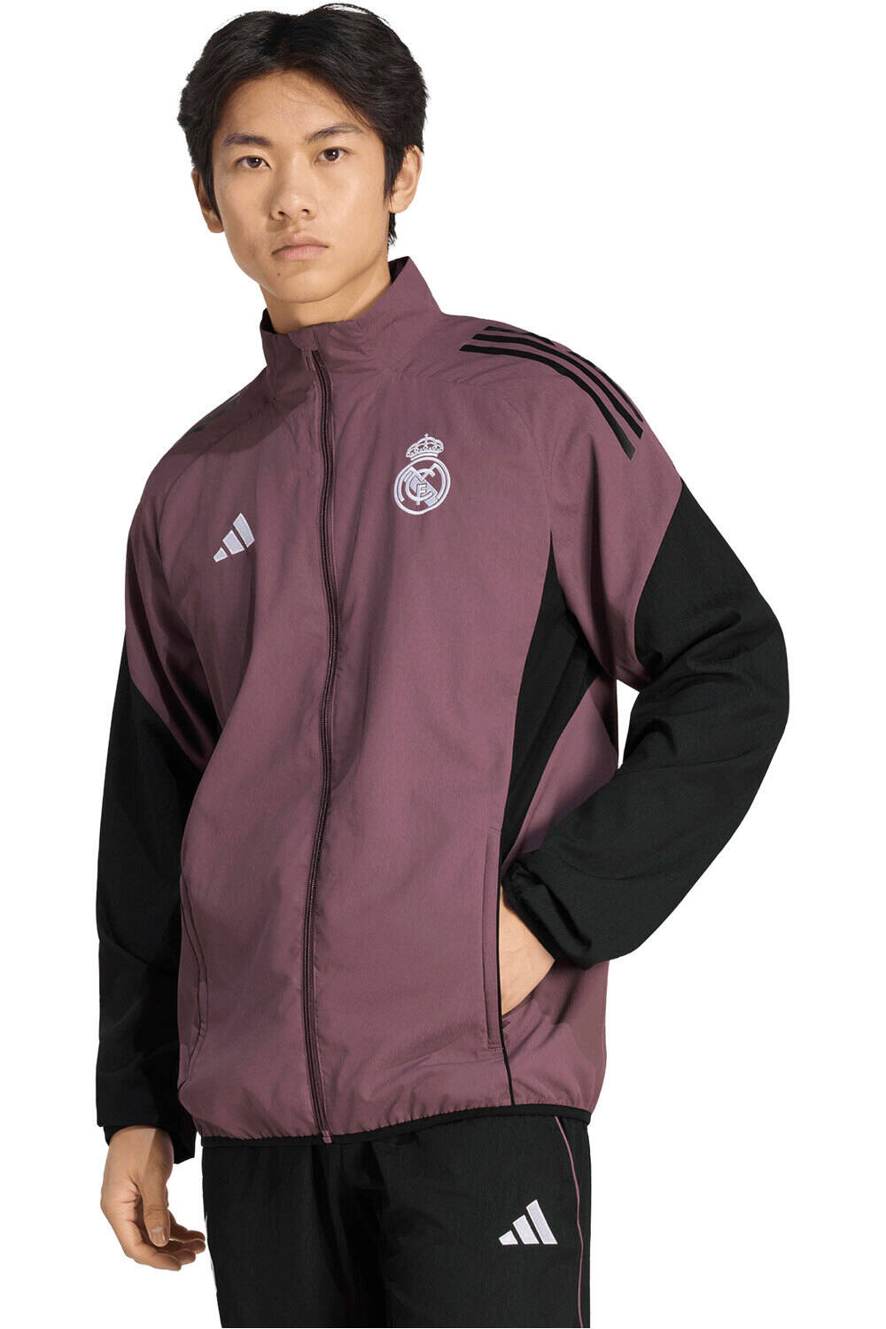 adidas sudadera entrenamiento fútbol REAL MADRID TIRO 25 COMPETITION vista frontal