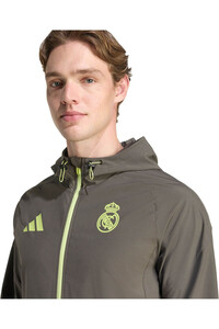 adidas sudadera entrenamiento fútbol REAL MADRID TIRO 25 VIS TECH TRAVEL 03