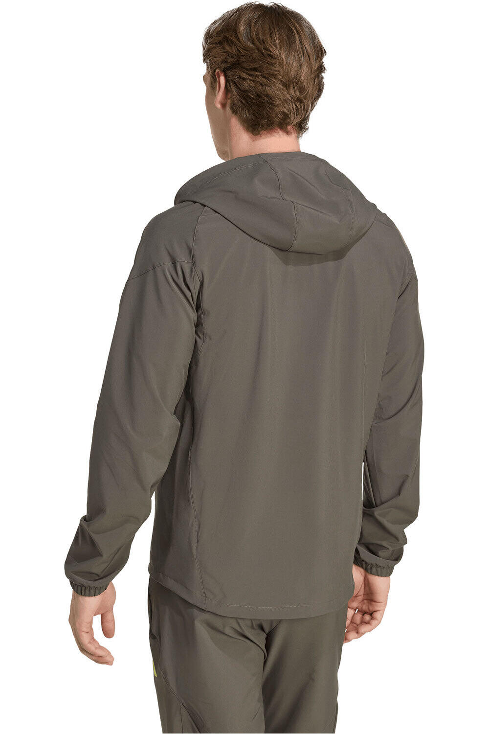 adidas sudadera entrenamiento fútbol REAL MADRID TIRO 25 VIS TECH TRAVEL vista trasera