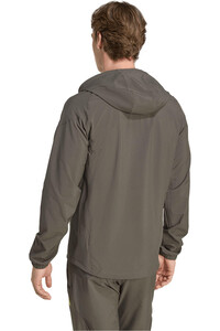 adidas sudadera entrenamiento fútbol REAL MADRID TIRO 25 VIS TECH TRAVEL vista trasera