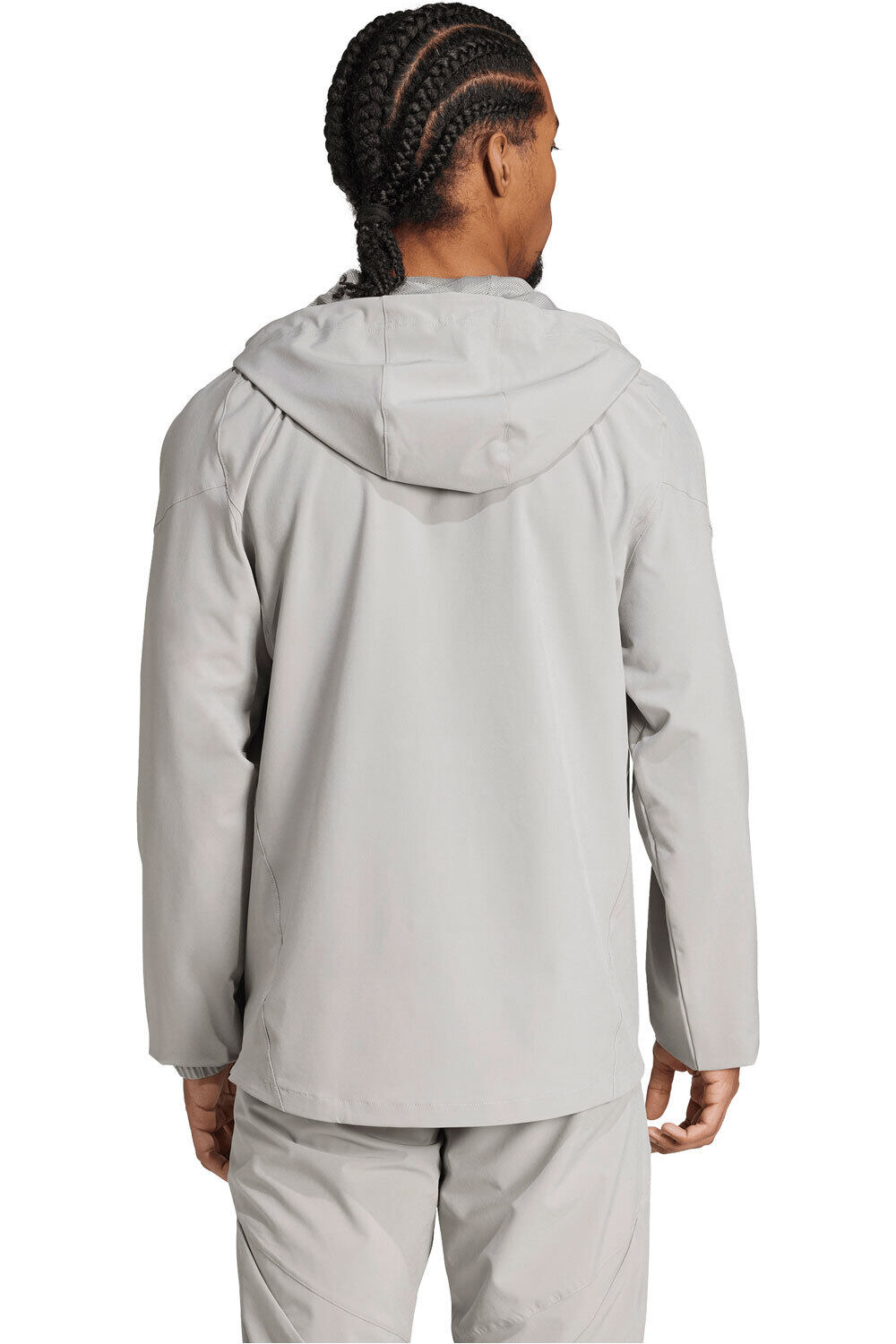 adidas sudadera entrenamiento fútbol REAL MADRID TIRO 25 VIS TECH TRAVEL vista trasera