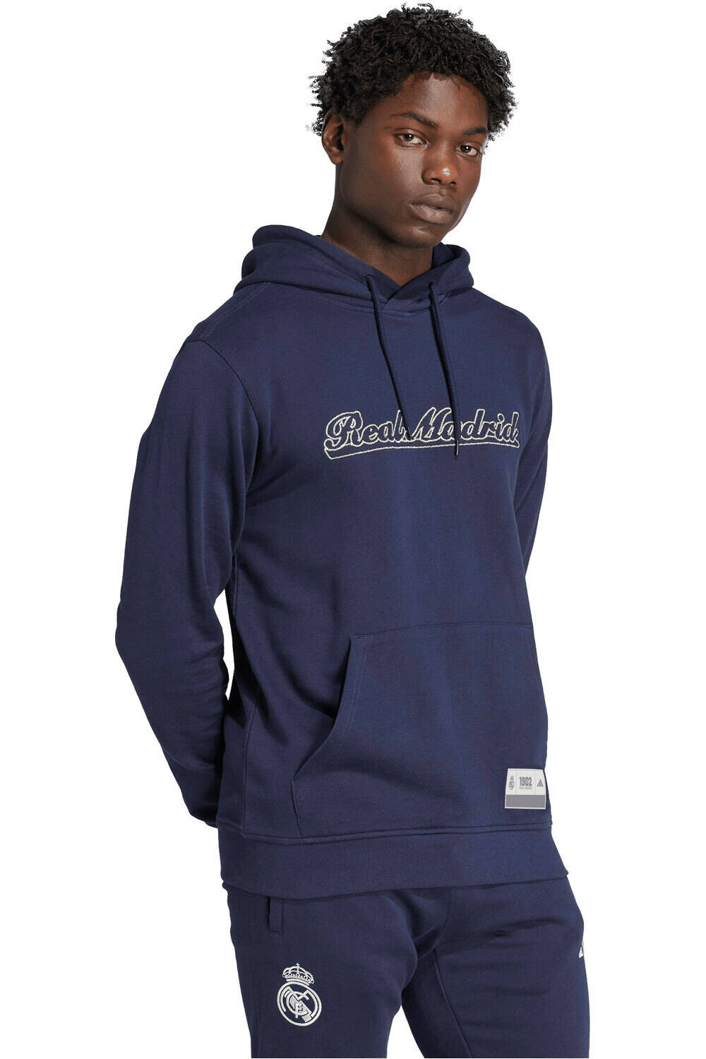 adidas sudadera entrenamiento fútbol REAL MADRID US vista detalle